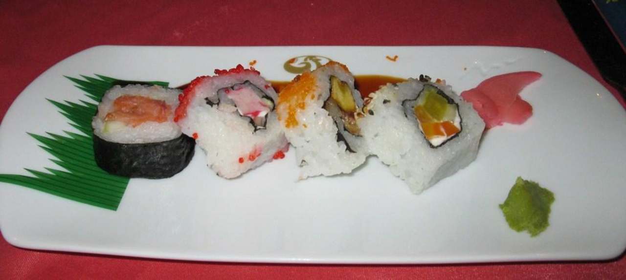 Vorspeise beim Japaner TRS Turquesa Hotel - Adults only