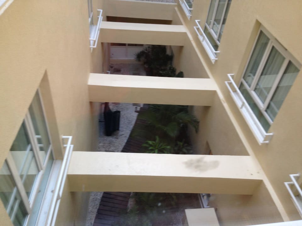 Blick in den Innenhof Novus Plaza Hodelpa