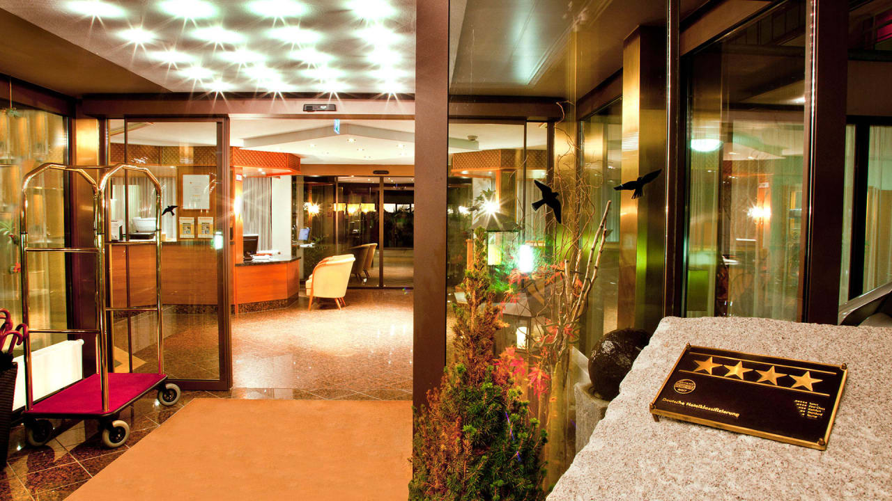 Hoteleingang Kurhotel Sonnenhof