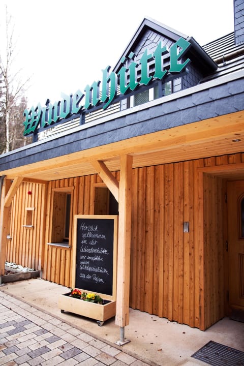 Außenansicht Jagdschloss Windenhütte