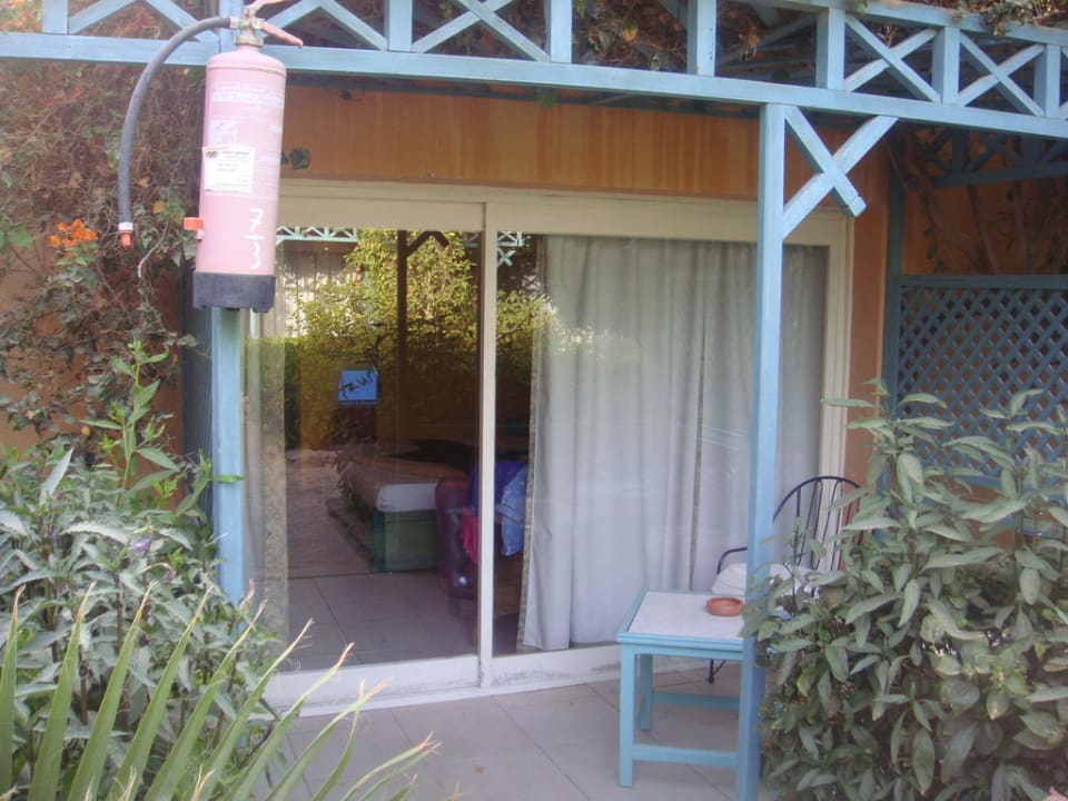 Unser Bungalow von Aussen Giftun Azur Resort