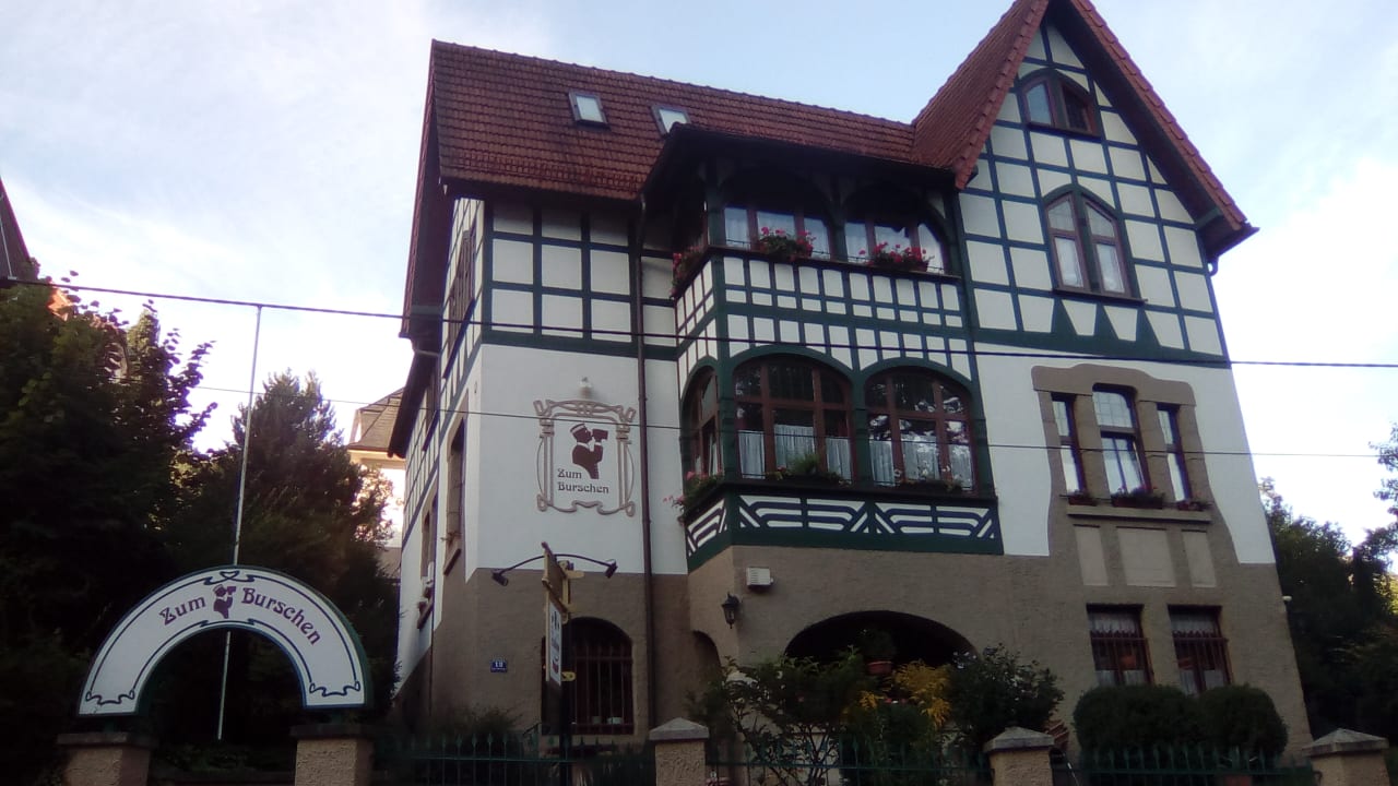 Außenansicht Pension Zum Burschen