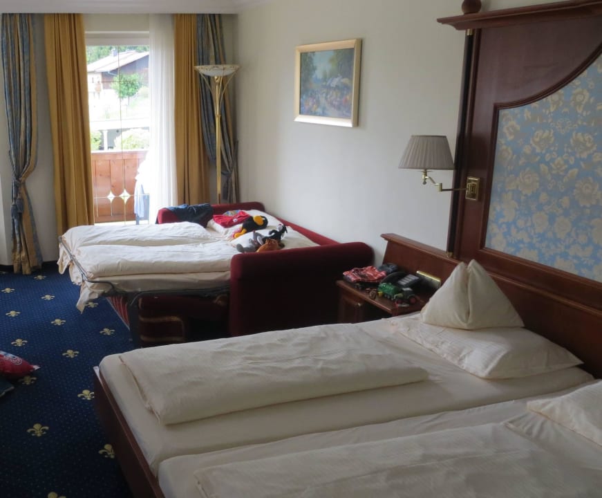 Doppelzimmer mit Aufbettung Hotel Seehof
