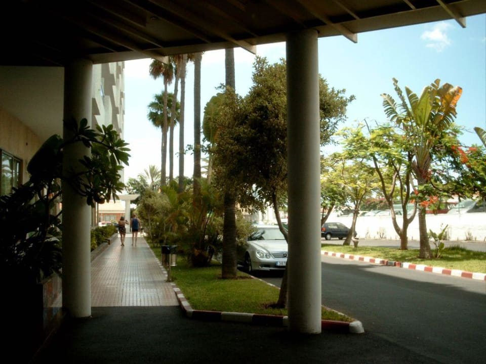 Einfahrt zum Hotel Gran Canaria Princess