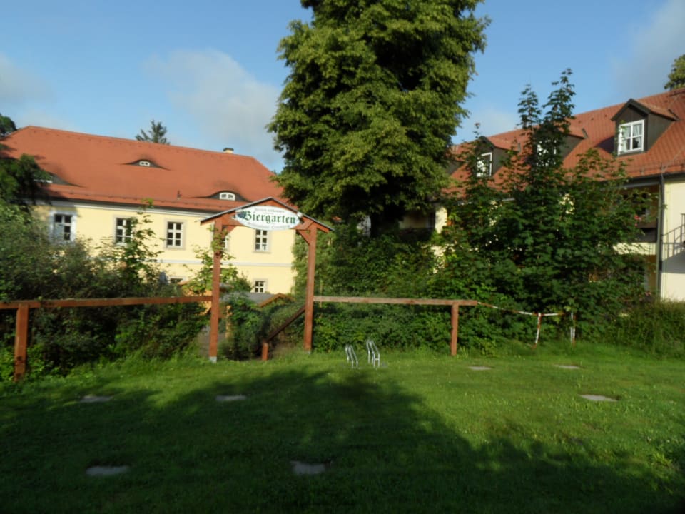 Außenansicht Landschloss Ernestgrün