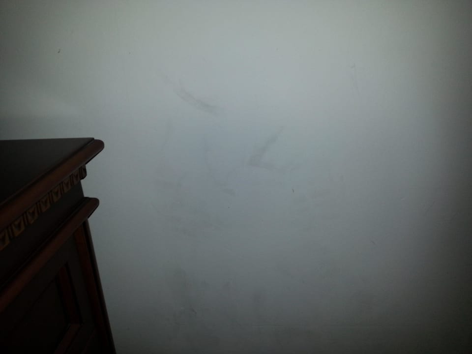 Marks on the wall Hotel Kazakhstan