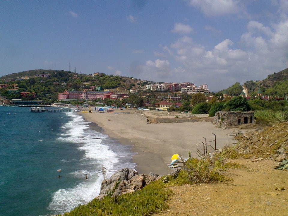 Strandausblick Green Paradise Beach Hotel