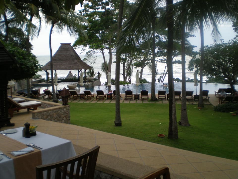 Blick vom Frühstück Hotel Pimalai Resort & Spa