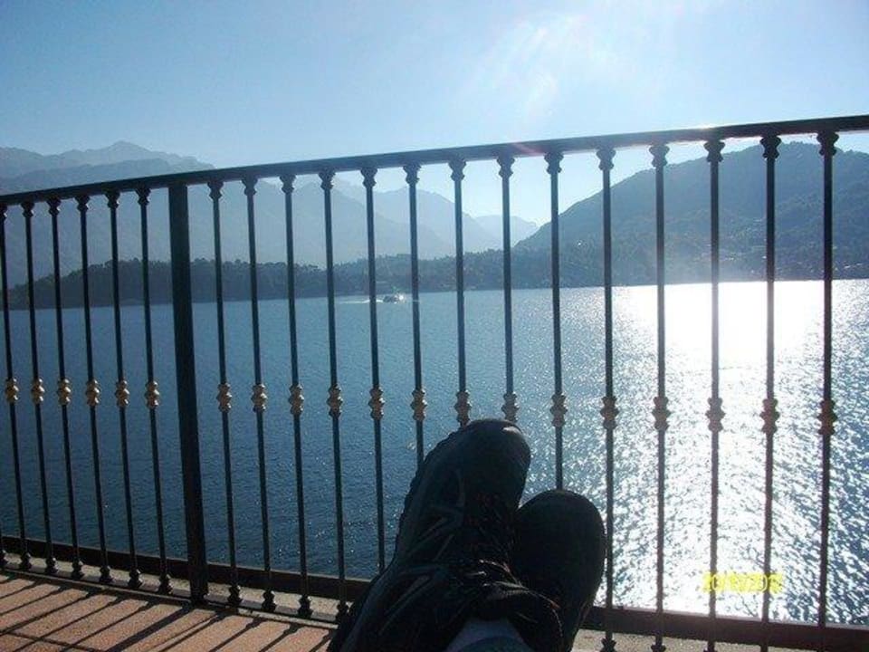 Überwältigende Panoramablicke auf den Comer See Grand Hotel Cadenabbia