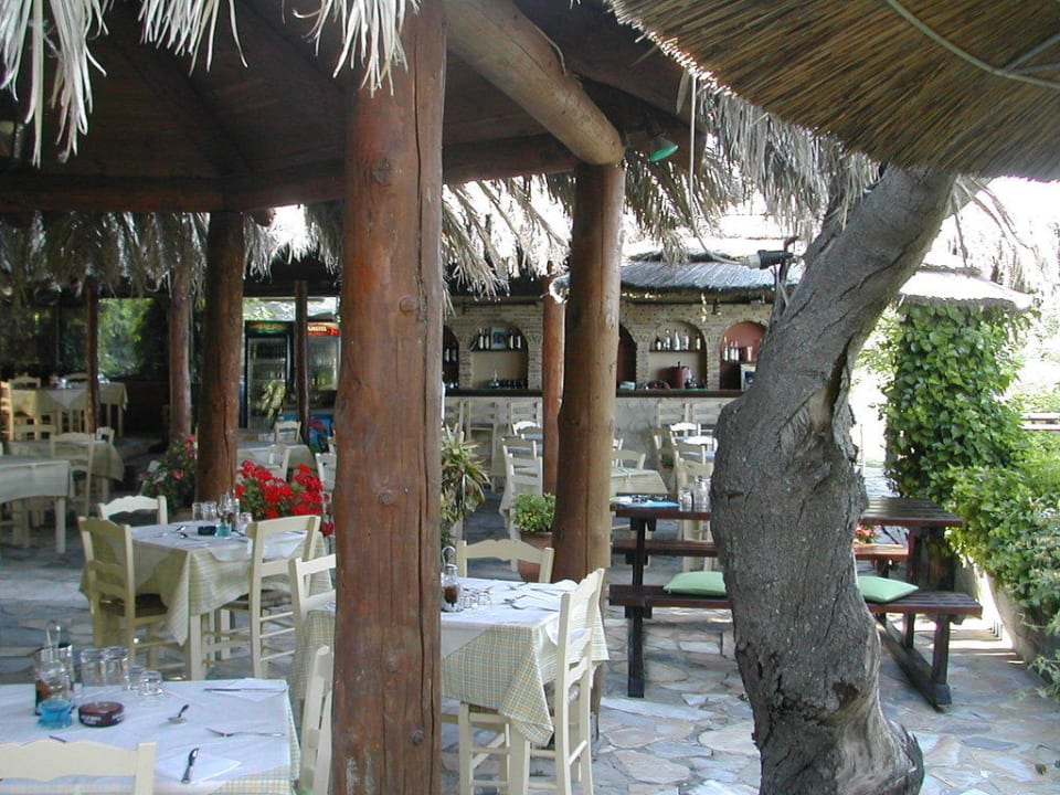 Speisebereich Porto Koukla Beach