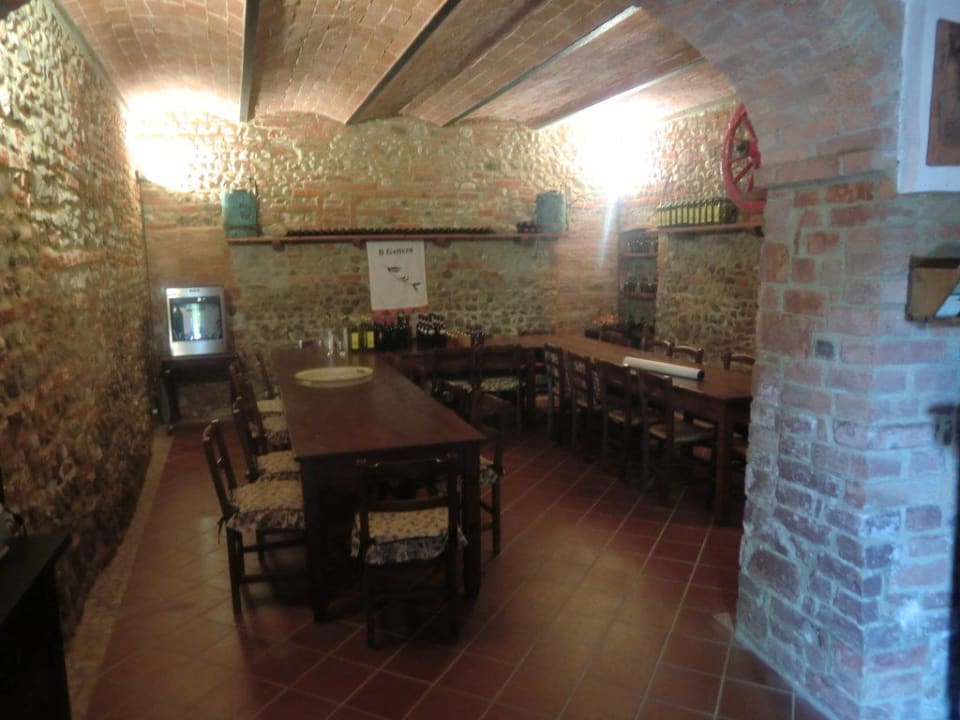 Aufenthaltsraum und gemeinsamer Speiseraum  Agriturismo Podere Il Gattero