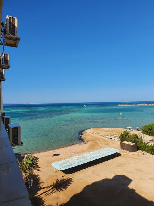 Ausblick Magic Beach Hotel Hurghada