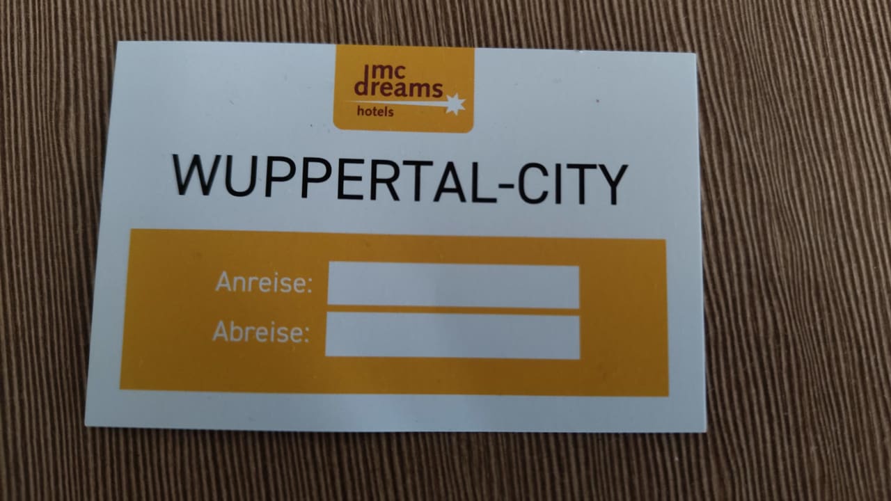 Sonstiges McDreams Hotel Wuppertal