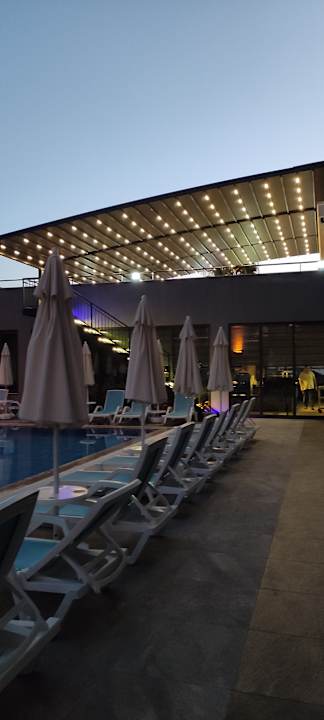 Pool Side Golden Rock Hotel