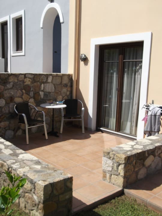 Unsere Terrasse Atlantica Marmari Beach