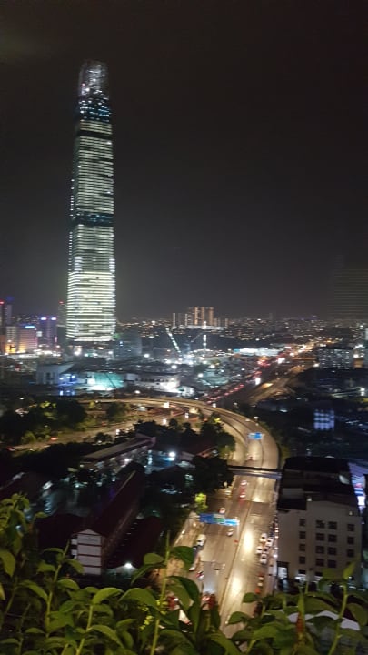Ausblick Mercure Kuala Lumpur Shaw Parade