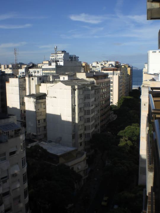 Blick aus dem Zimmer Hotel Augustos Copacabana