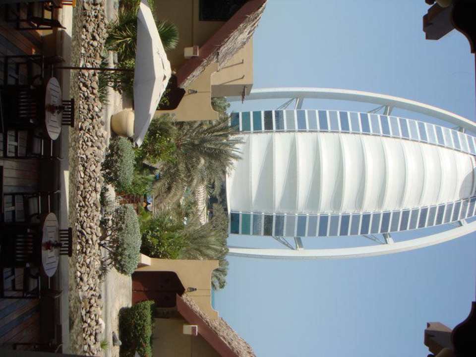 Blick vom Cafe Wadi Jumeirah Beit Al Bahar