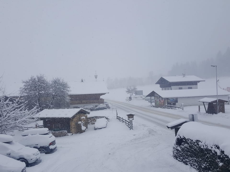 Ausblick Balkon Pension Schösserhof