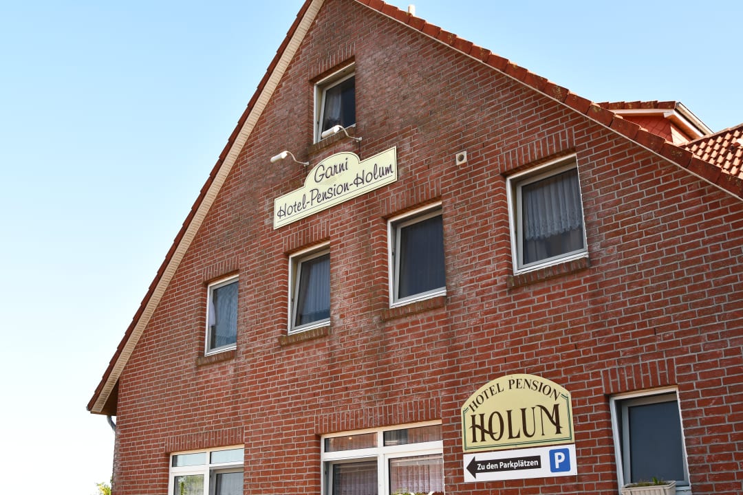 Außenansicht Hotel Pension Holum Garni