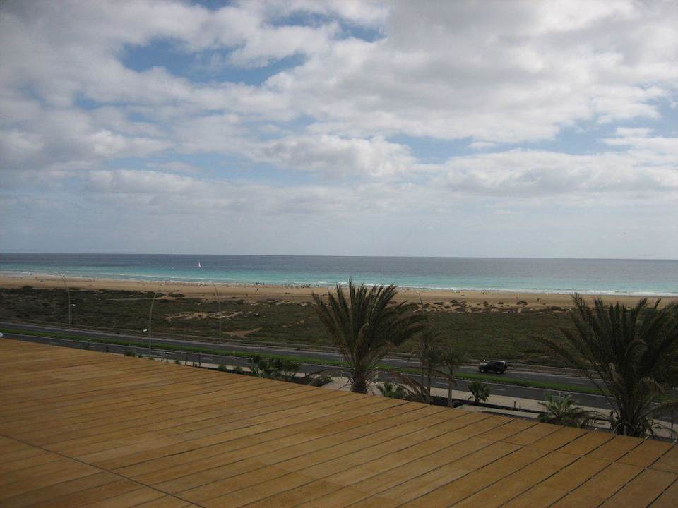 Blick zum Strand Occidental Jandía Playa