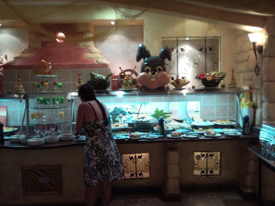 Kuchenbüffet Pickalbatros Alf Leila Wa Leila Resort - Neverland Hurghada