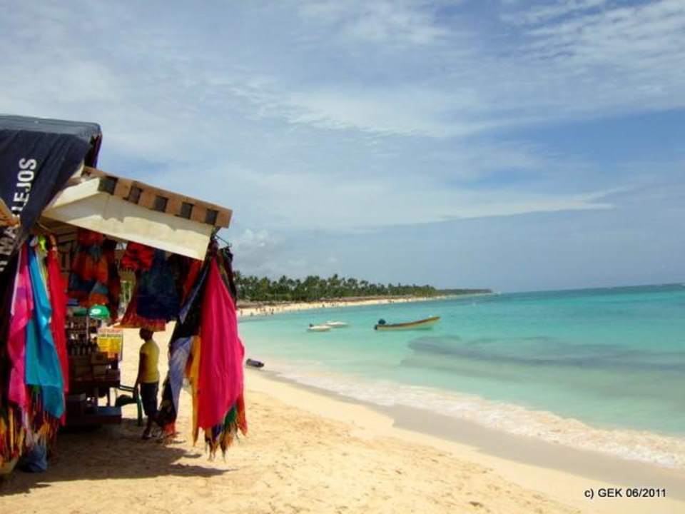 Einkaufsmeile am Strand Punta Cana Princess All Suites Resort & Spa
