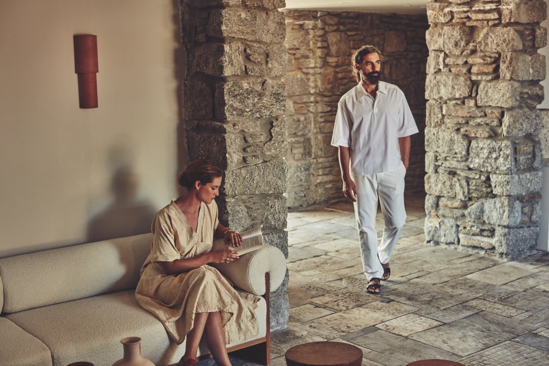 Lobby Mykonos Theoxenia, a member of Design Hotels