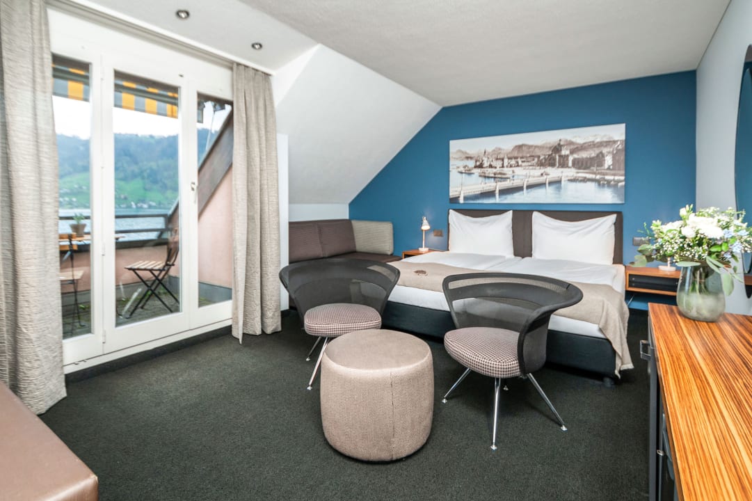 Zimmer Seehotel Kastanienbaum