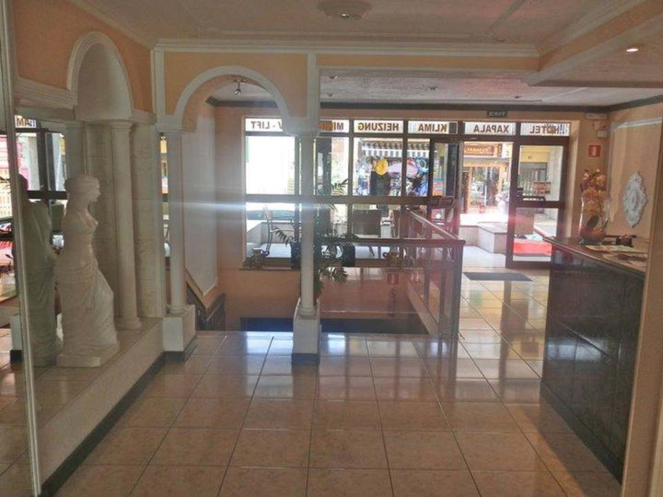 Eingangsberreich Hotel Xapala