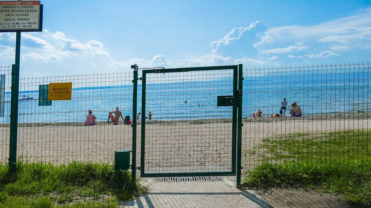 Ausblick Camping Lido