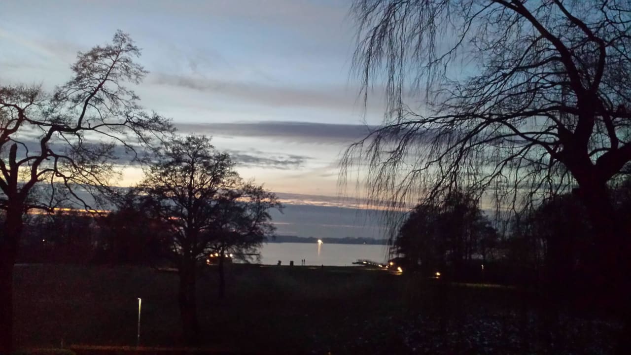 Abenddämmerung Romantik Hotel Jagdhaus Eiden am See