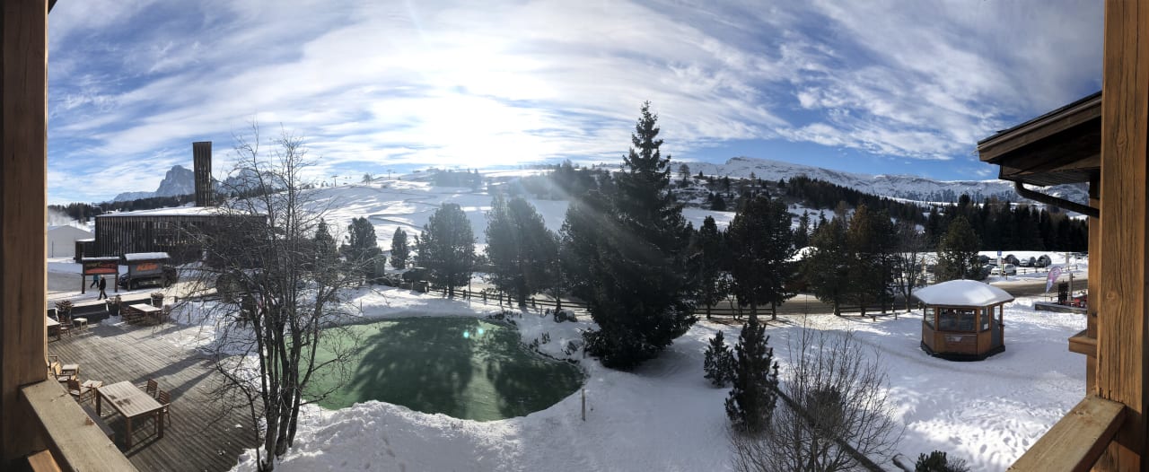 Ausblick Hotel Seiser Alm Plaza
