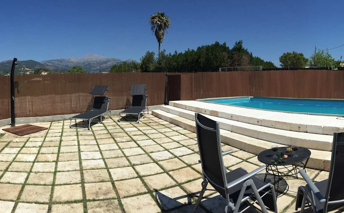 Pool Ferienhaus Can Cama Rotja