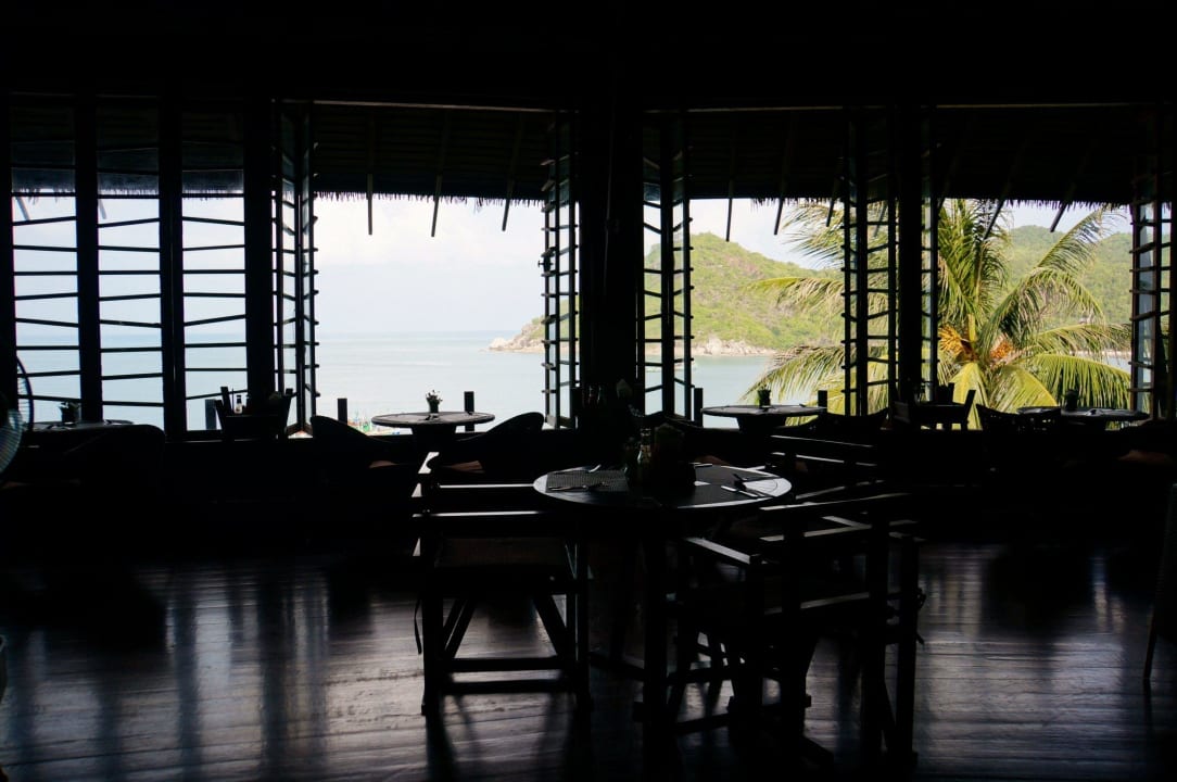 Frühstück mit toller Aussicht Panviman Resort Koh Phangan