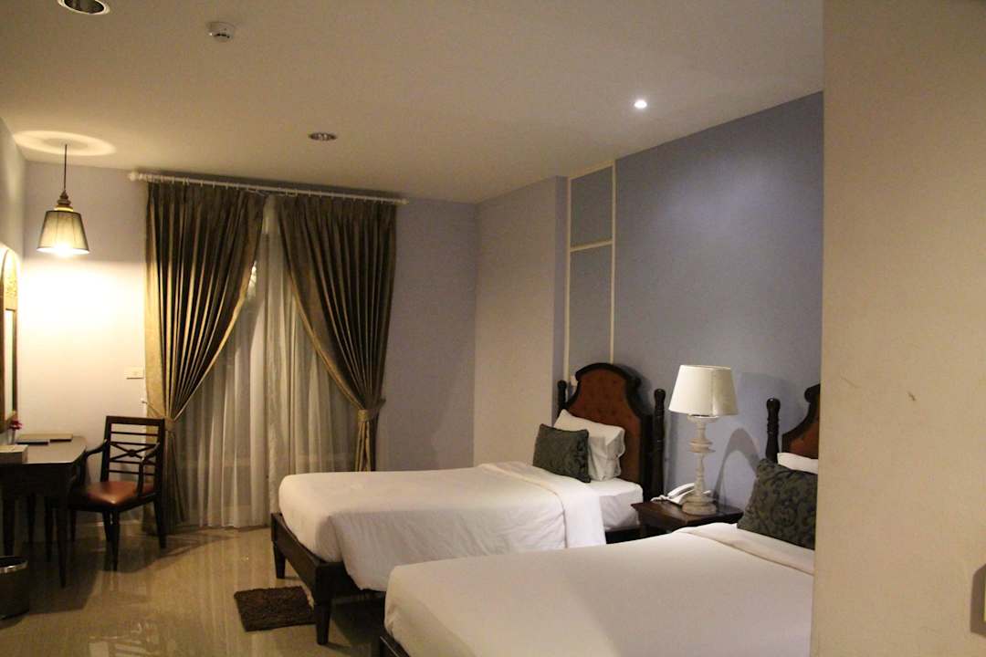 Zimmer mit Bett Khamthana The Colonial Hotel Chiang Rai