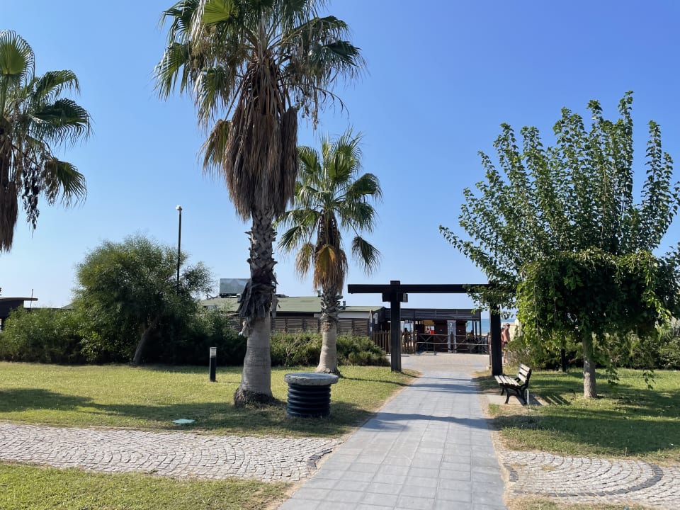 Gartenanlage Sunis Evren Beach Resort Hotel & Spa