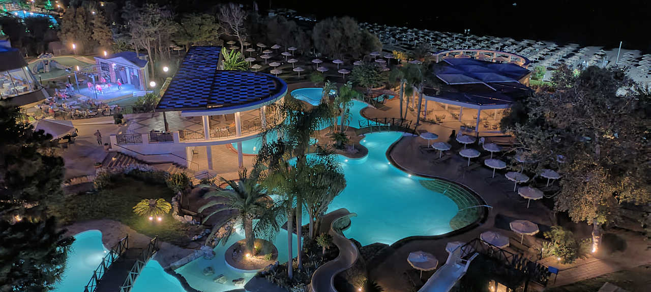 Ausblick Hotel Calypso Beach