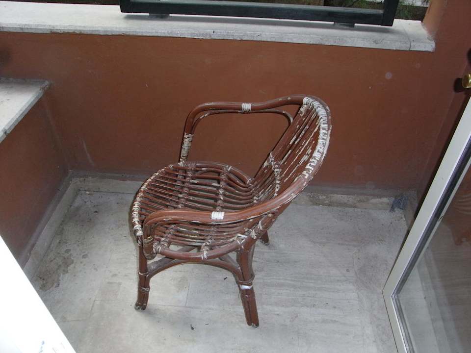 Balkon /Freisitz vom Doppelzimmer Polat Thermal Hotel