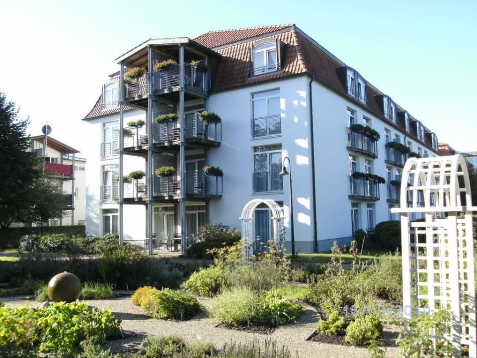 Seehotel Rückansicht Seehotel Großherzog von Mecklenburg