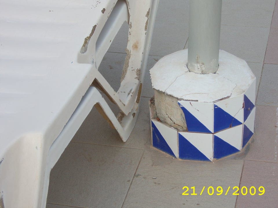 Schäden Hotel El Mouradi Djerba Menzel