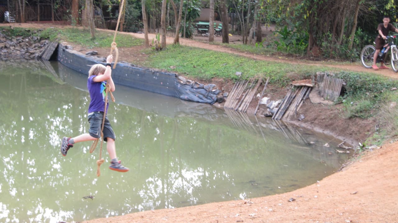 Auf der Farm Joy's House, Guesthouse Chiang Mai