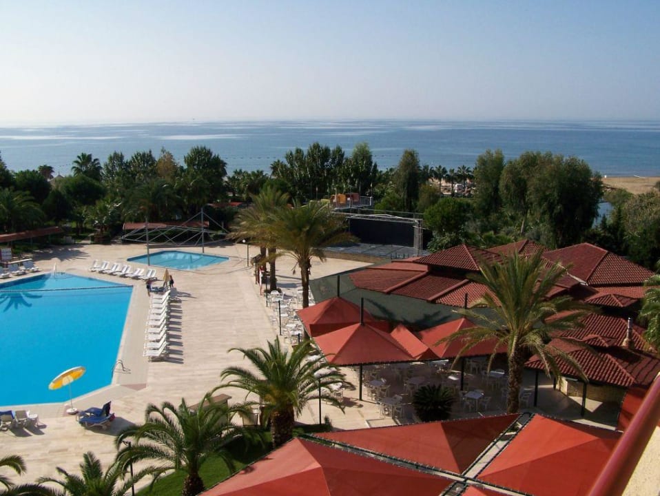 Blick von Balkon Hotel Miramare Beach