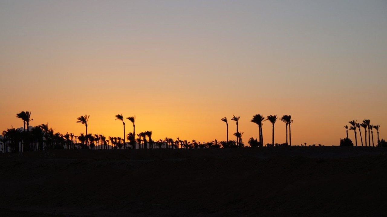 Sonnenuntergang Old Palace Resort Sahl Hasheesh