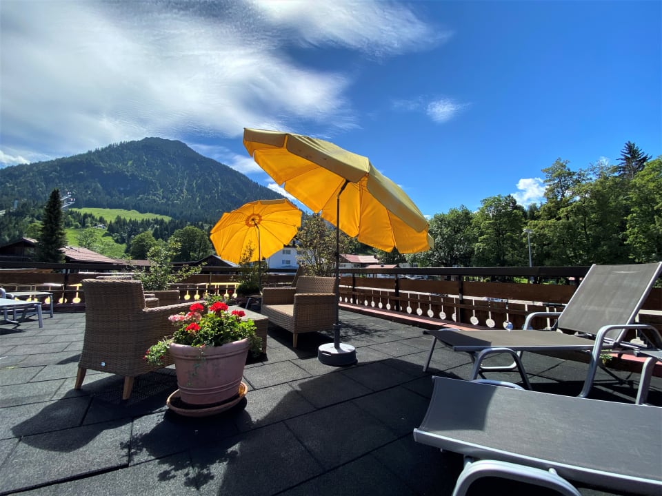 Ausblick Hotel Trettachstüble