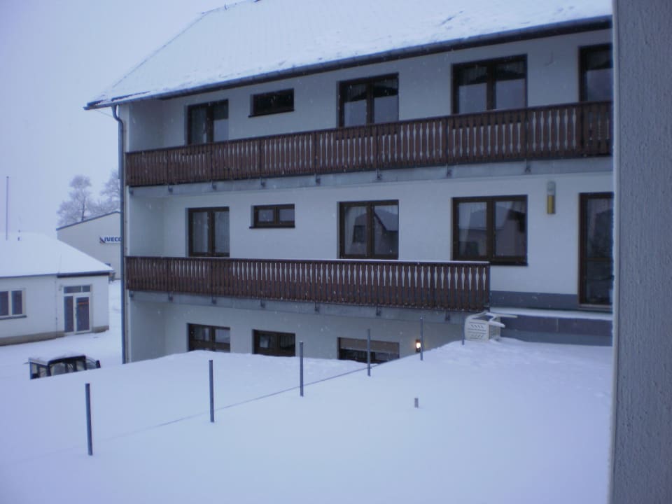 Ein Blick aus unserem Fenster Hotel Landgasthof Wemmer