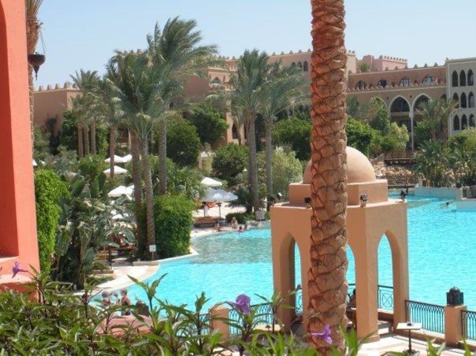 Blick auf den Pool Makadi Palace
