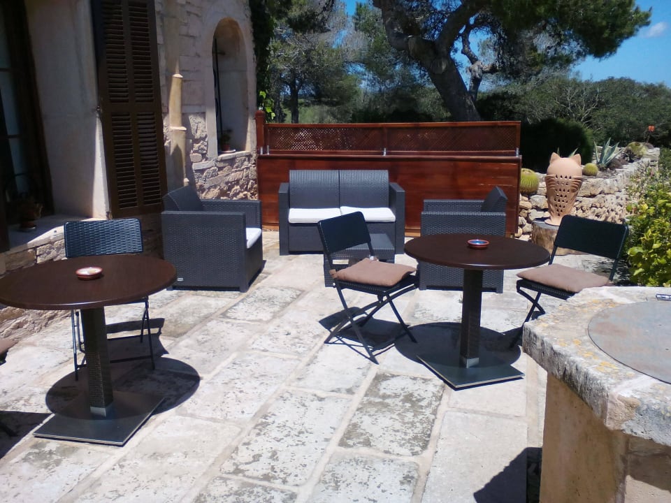 Terrasse Finca Es Carbó