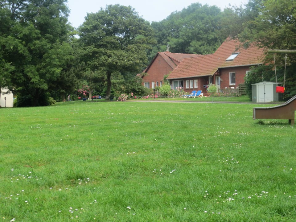 Blick auf die Ferienwohnungen Ferienwohnungen Nordsee Urlaubsparadies