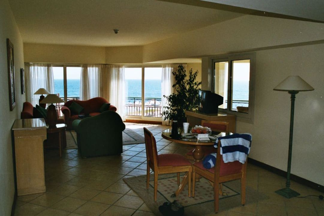 Wohnbereich Suite Safir Sharm Waterfalls Resort